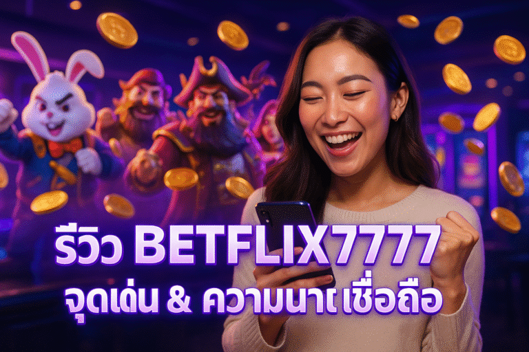 รีวิว BETFLIX7777 จุดเด่น & ความน่าเชื่อถือ