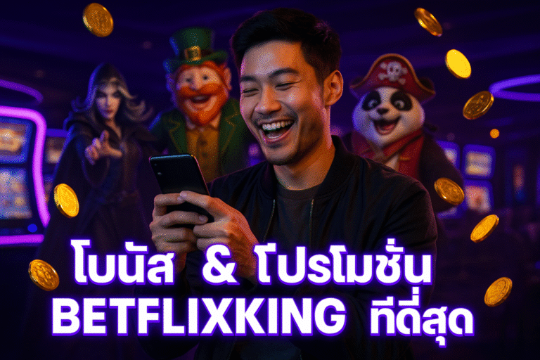 โบนัส & โปรโมชั่น BETFLIXKING ที่ดีที่สุด