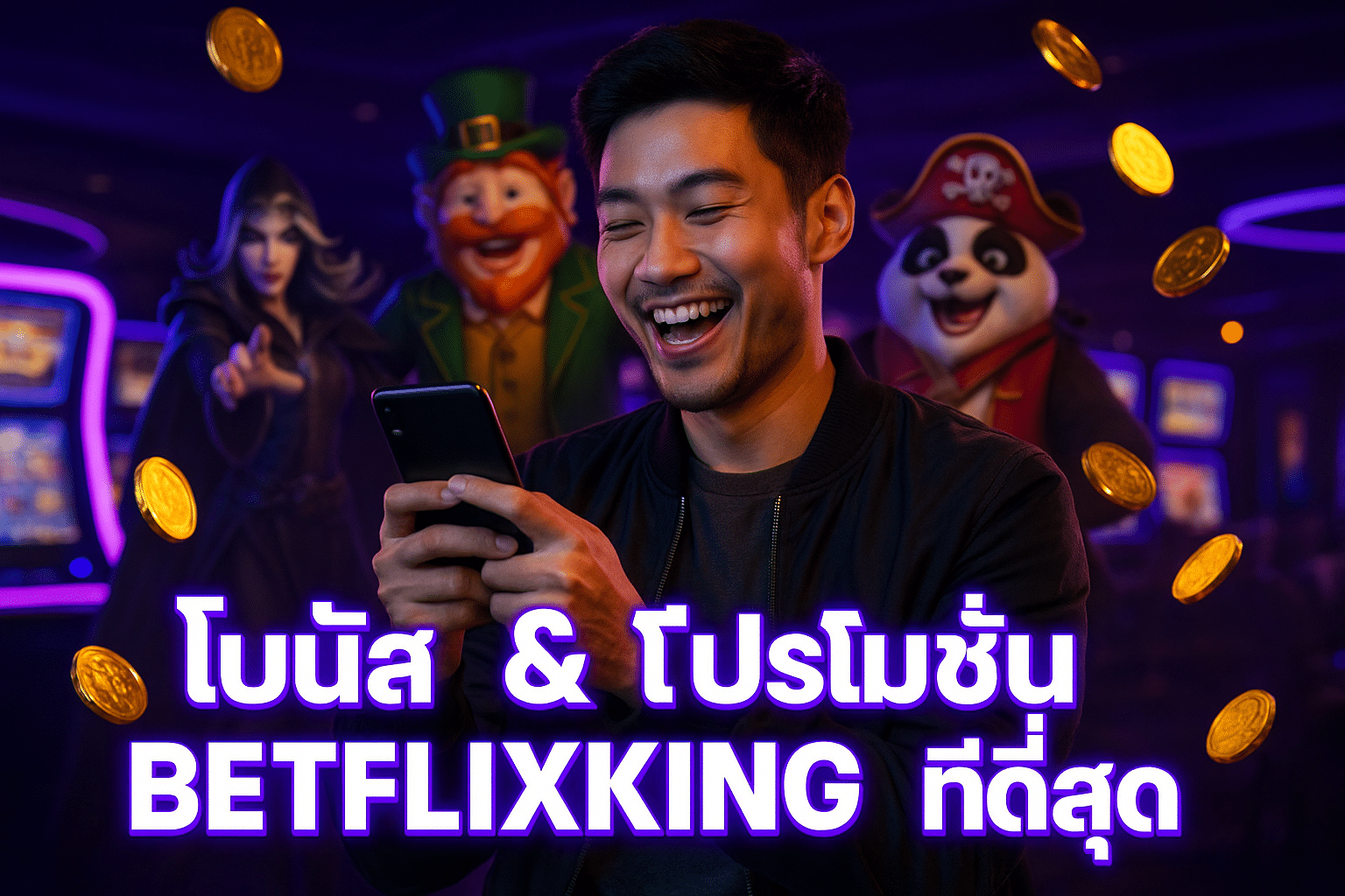 โบนัส & โปรโมชั่น BETFLIXKING ที่ดีที่สุด