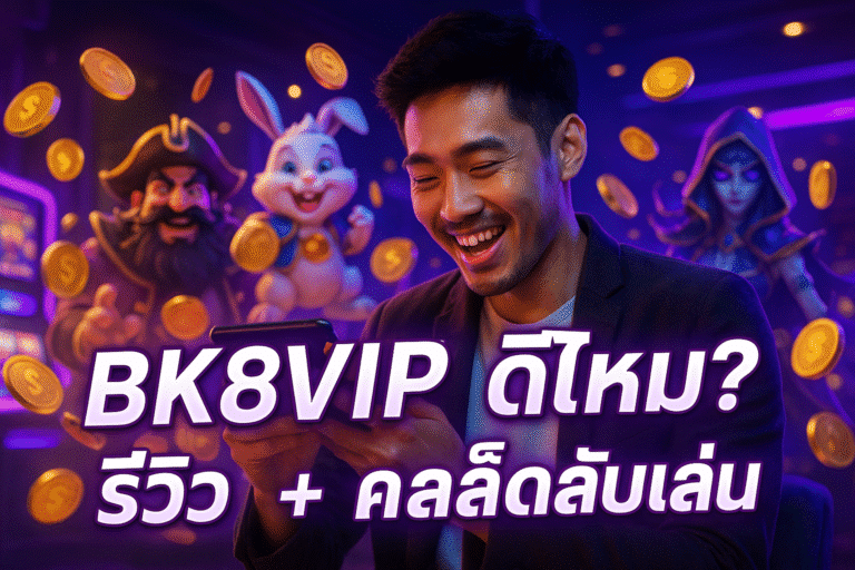 BK8VIP ดีไหม? รีวิว + เคล็ดลับเล่น
