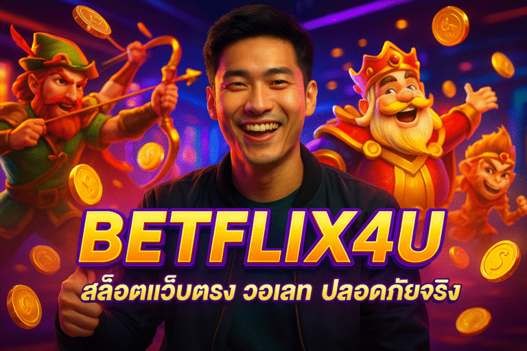 BETFLIX4U สล็อตเว็บตรง วอเลท ปลอดภัยจริง