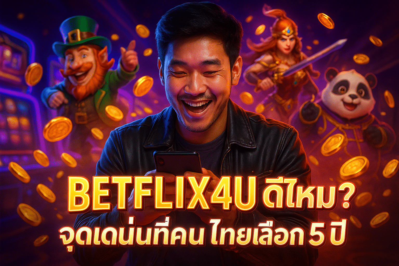 BETFLIX4U ดีไหม? จุดเด่นที่คนไทยเลือก 5 ปี