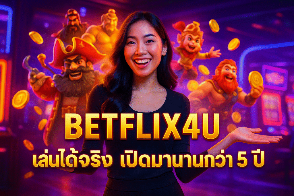 BETFLIX4U เล่นได้จริง เปิดมานานกว่า 5 ปี