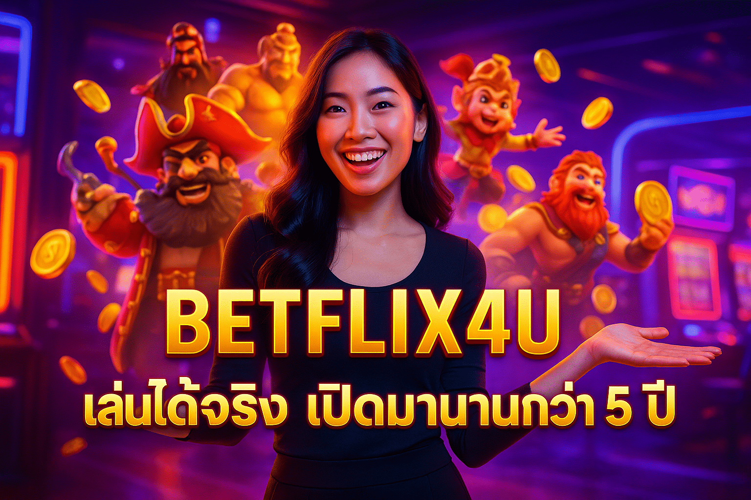 BETFLIX4U เล่นได้จริง เปิดมานานกว่า 5 ปี