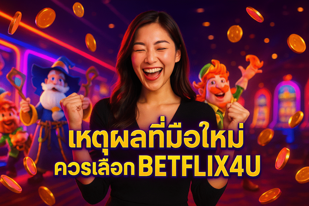 เหตุผลที่มือใหม่ควรเลือก BETFLIX4U