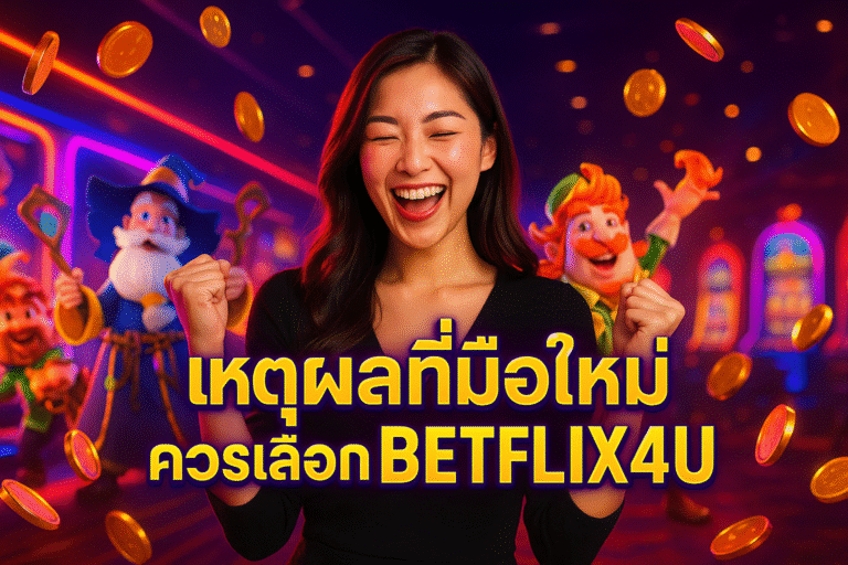 เหตุผลที่มือใหม่ควรเลือก BETFLIX4U