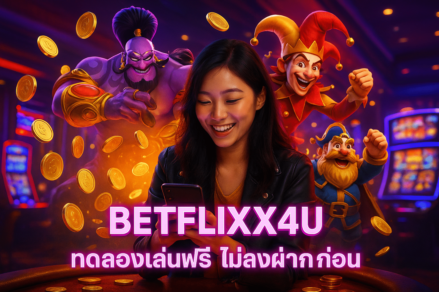 BETFLIX4U ทดลองเล่นฟรี ไม่ต้องฝากก่อน