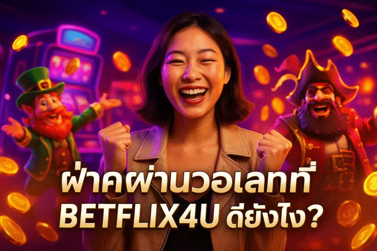ฝากผ่านวอเลทที่ BETFLIX4U ดียังไง?